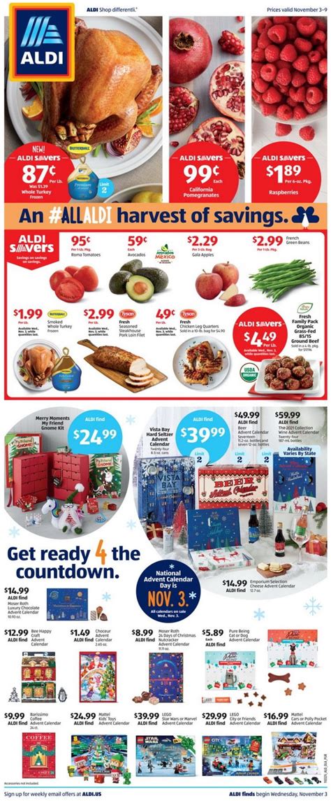 ALDI Weekly Ad Nov 03 – Nov 09, 2021