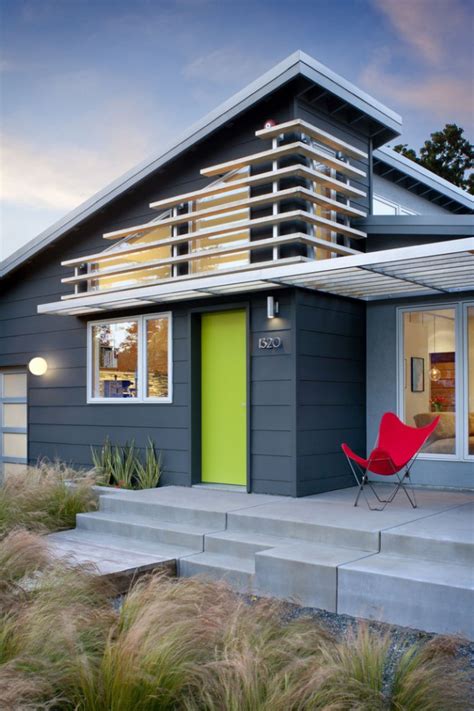 17 Gorgeous Mid-Century Modern Exterior Designs of Homes For The Vintage Style Lovers