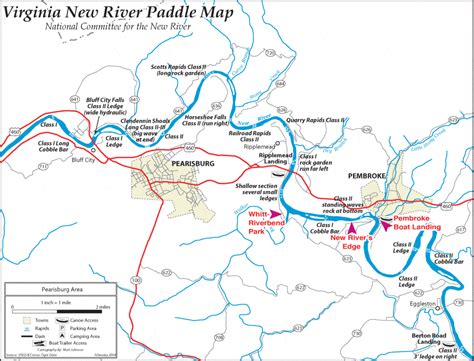 Paddle Maps - New River Water Trail