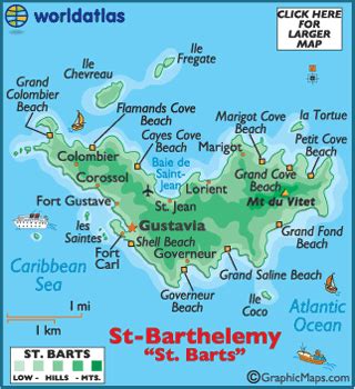 St. Barts Island | St barts, St barts island, Map