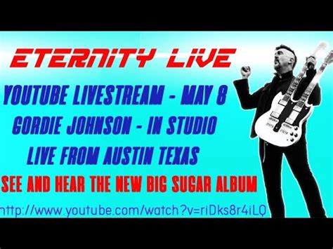 BIG SUGAR ETERNITY NOW album release - YouTube