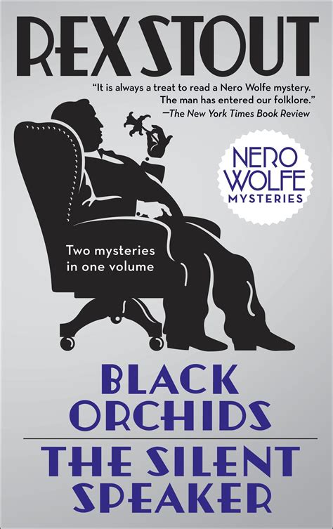 Nero Wolfe: Black Orchids/The Silent Speaker : Nero Wolfe Mysteries (Paperback) - Walmart.com ...