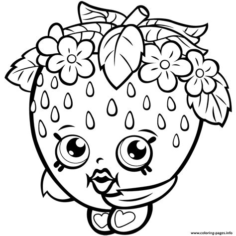 Kiss Season One shopkins season 1 Coloring pages Free Printable ...