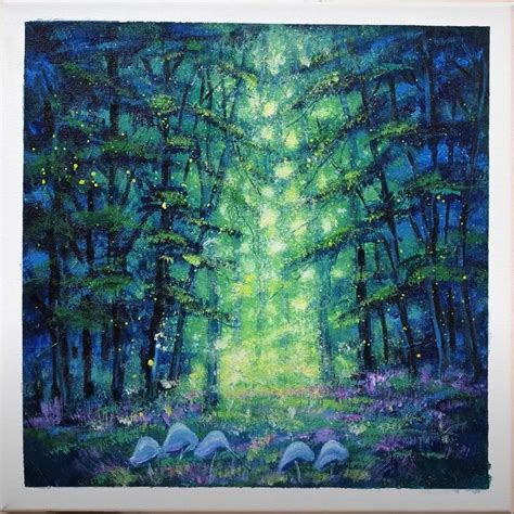 Simple Forest Painting