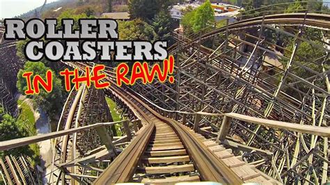 Medusa Roller Coasters in the RAW! Pre-RMC Wooden Version! Six Flags ...