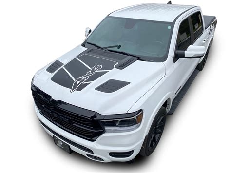 Dodge Ram Rebel TRX 2021 Hood Truck Vinyl Decal Graphic | ubicaciondepersonas.cdmx.gob.mx