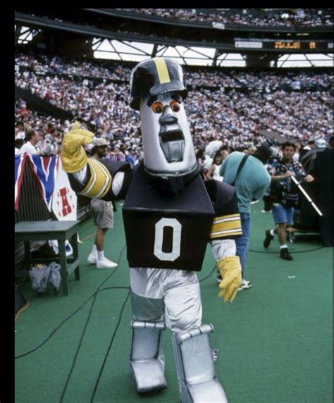 The Pittsburgh Steelers mascot at the NFL Pro Bowl, a 41-13 AFC victory ...