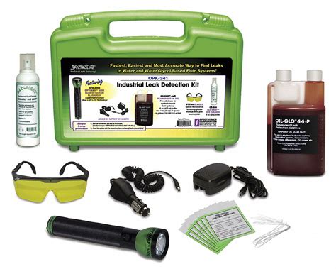 SPECTROLINE, Hydraulic Oil Leak Detection Kit, Blue LED, Hydraulic Oil ...