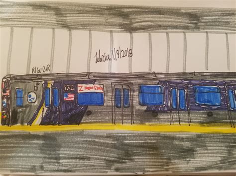 Nyc Subway Drawing at GetDrawings | Free download