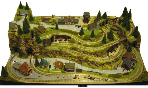 N-gauge layout - The Rabbit Warren 01 by Dirgriz on DeviantArt