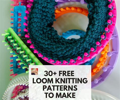 30+ Free Loom Knitting Patterns and Projects | Needlepointers.com