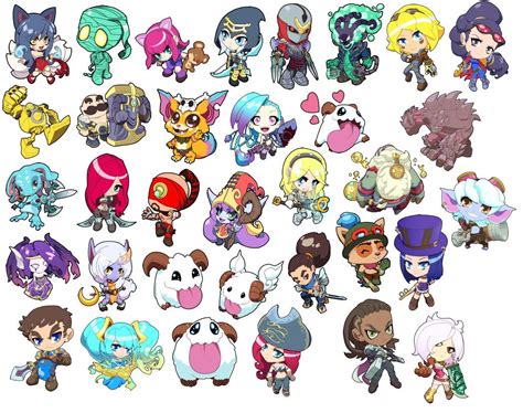 League of Legends Art Stickers