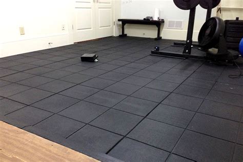 How To Install Rubber Flooring Tiles - TysonSimpson