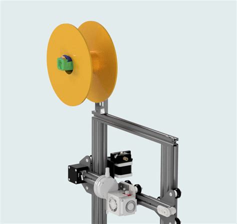Ender 3 bearing supported spool holder by HankoTom | Download free STL model | Printables.com
