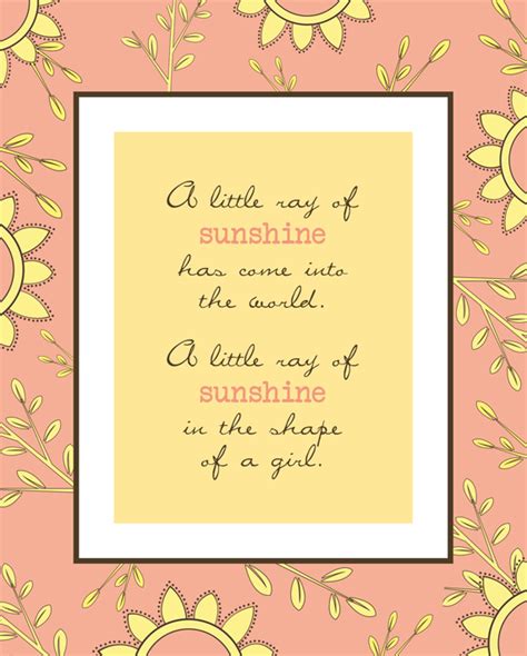 Coco & Ella Designs: New Print - Little Ray of Sunshine