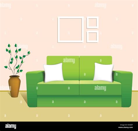 Interior frontal Stock Vector Images - Alamy