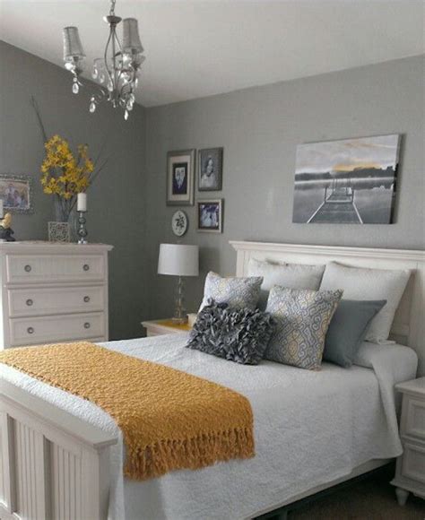 21 Grey and Yellow Bedroom Designs To Amaze You - Interior God | Yellow ...