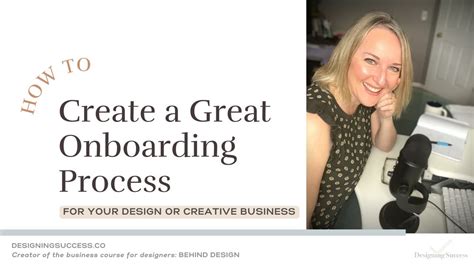 How to Create a Great Onboarding Process for your Graphic Design Clients - YouTube