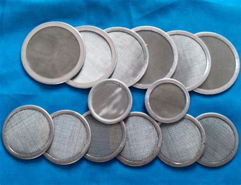 China 304 316 20-200 Mesh Stainless Steel Round Filter Screen - China Round Filter Screen ...