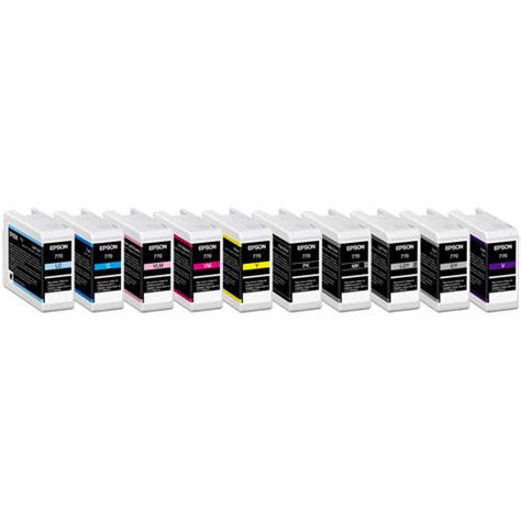 Epson SureColor P700 Color Ink Set - 10 Cartridges 10COLORP700 Desktop ...