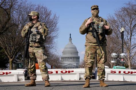 End the National Guard mission at the US Capitol