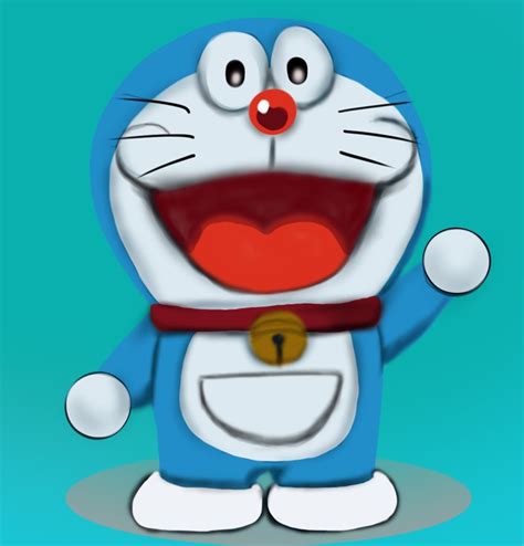 Learn How to Draw Doraemon (Doraemon) Step by Step : Drawing Tutorials
