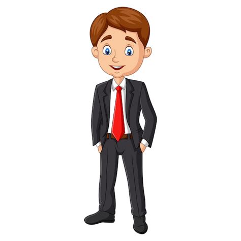 Suit Man Clipart Cartoon