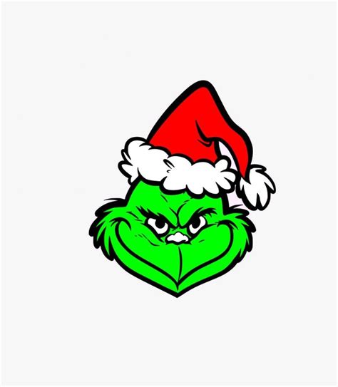 the grinch clipart | Grinch, Grinch face svg, Grinch images