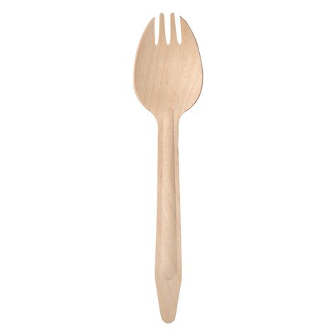 6.5in Wood Spork