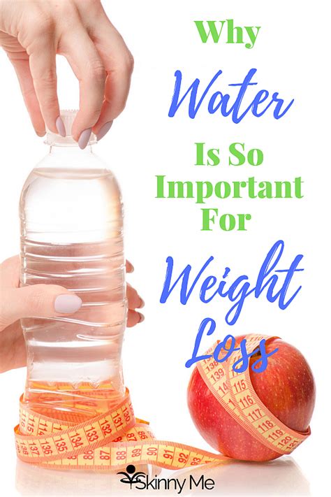 Why Water Is So Important For Weight Loss - Skinny Me