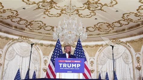 Trump’s Prime-Time Speech From Mar-a-Lago: A Laundry List of Grievances - The New York Times