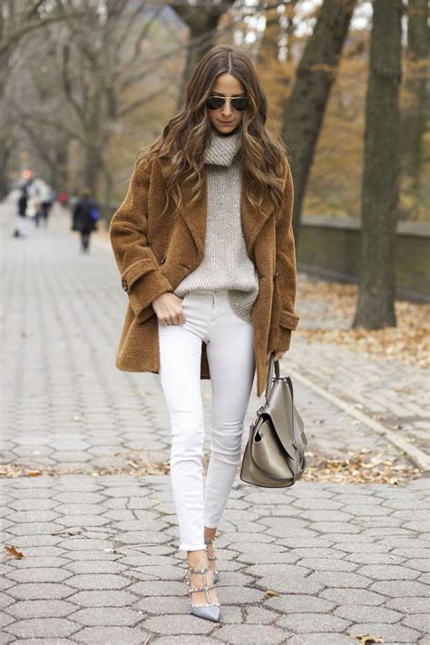 10 Ways to Wear White Jeans All Winter Long | Glamour