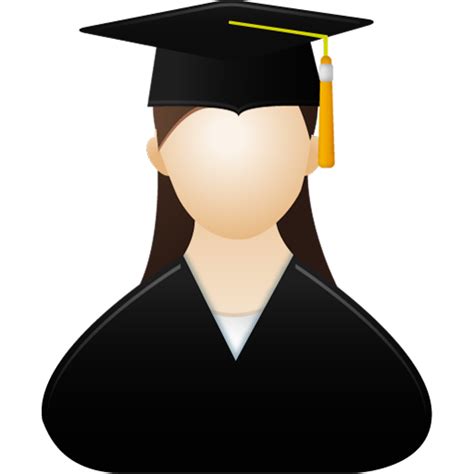 Graduate Cap Female Icon PNG Transparent Background, Free Download ...