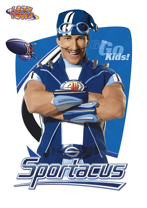 sportacus poster lazy town