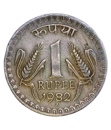 OLD RARE ONE RUPEE BIG COIN YEAR 1982: Buy OLD RARE ONE RUPEE BIG COIN YEAR 1982 at Best Price ...