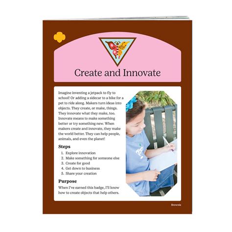 Girl Scouts of Greater Chicago and Northwest Indiana | Create And Innovate Brownie Badge ...