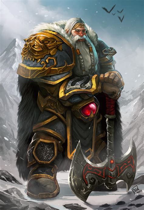 Dwarf King, by me, old artwork. : r/DigitalArt