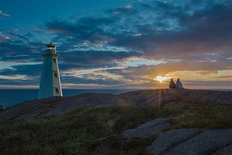 Sunrise at Cape Spear Lighthouse National Historic Site, Avalon - Luxury Travel Tour Operator ...