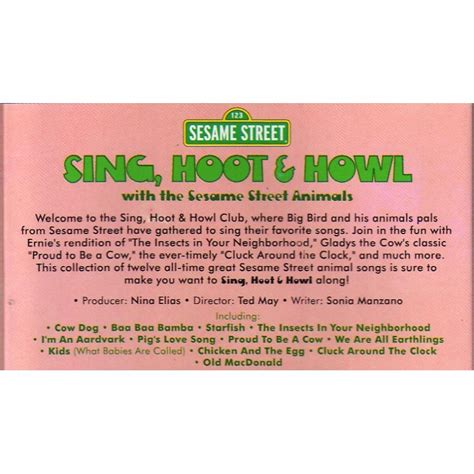 Sesame Street - Sing Hoot & Howl (VCD)