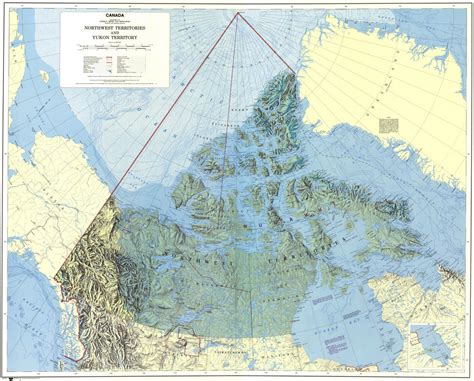 Northern Canada Map | Canada map | GoTrekkers Map Store