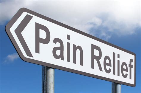 Pain Relief - Free of Charge Creative Commons Highway Sign image