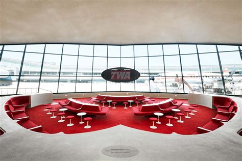 TWA Hotel | The Sunken Lounge in 2020 | Twa, Hotel, Vintage hotels