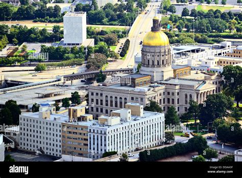 Georgia State Capitol Building in Atlanta, Georgia, USA Stock Photo - Alamy