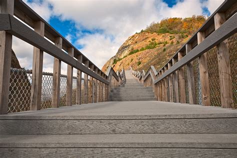 Sideling Hill Stairway | Wide-angle stairway from Sideling H… | Flickr