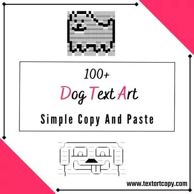 100+ Dog Text Art Copy And Paste