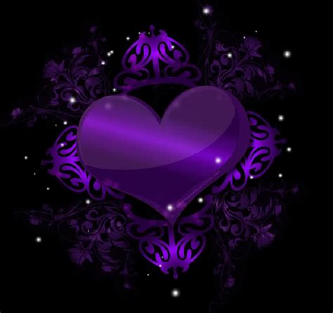 Purple Hearts Backgrounds - Wallpaper Cave