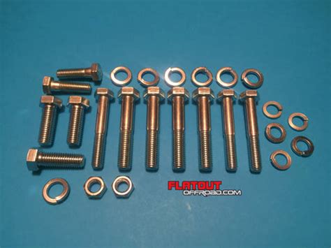 Bell housing bolt sets, Transmission Bolt Sets