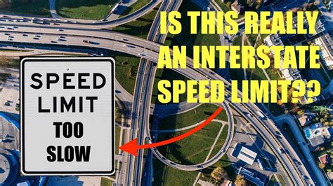 The US Highways with the Lowest Interstate Highway Speed Limits - YouTube