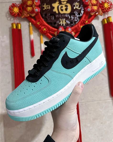 Tiffany And Co Nike Air Force 1 Low Sample | SneakerNews.com