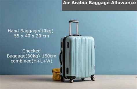 Air Arabia Baggage Allowance 2024 - Lifti App